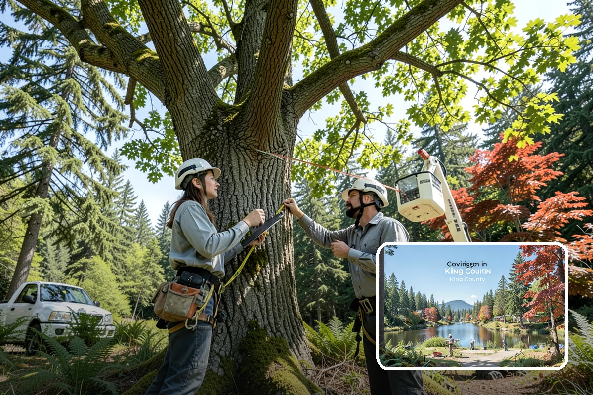 Seasonal pruning in Covington, King County, WA - Improves tree structure, health, and appearance