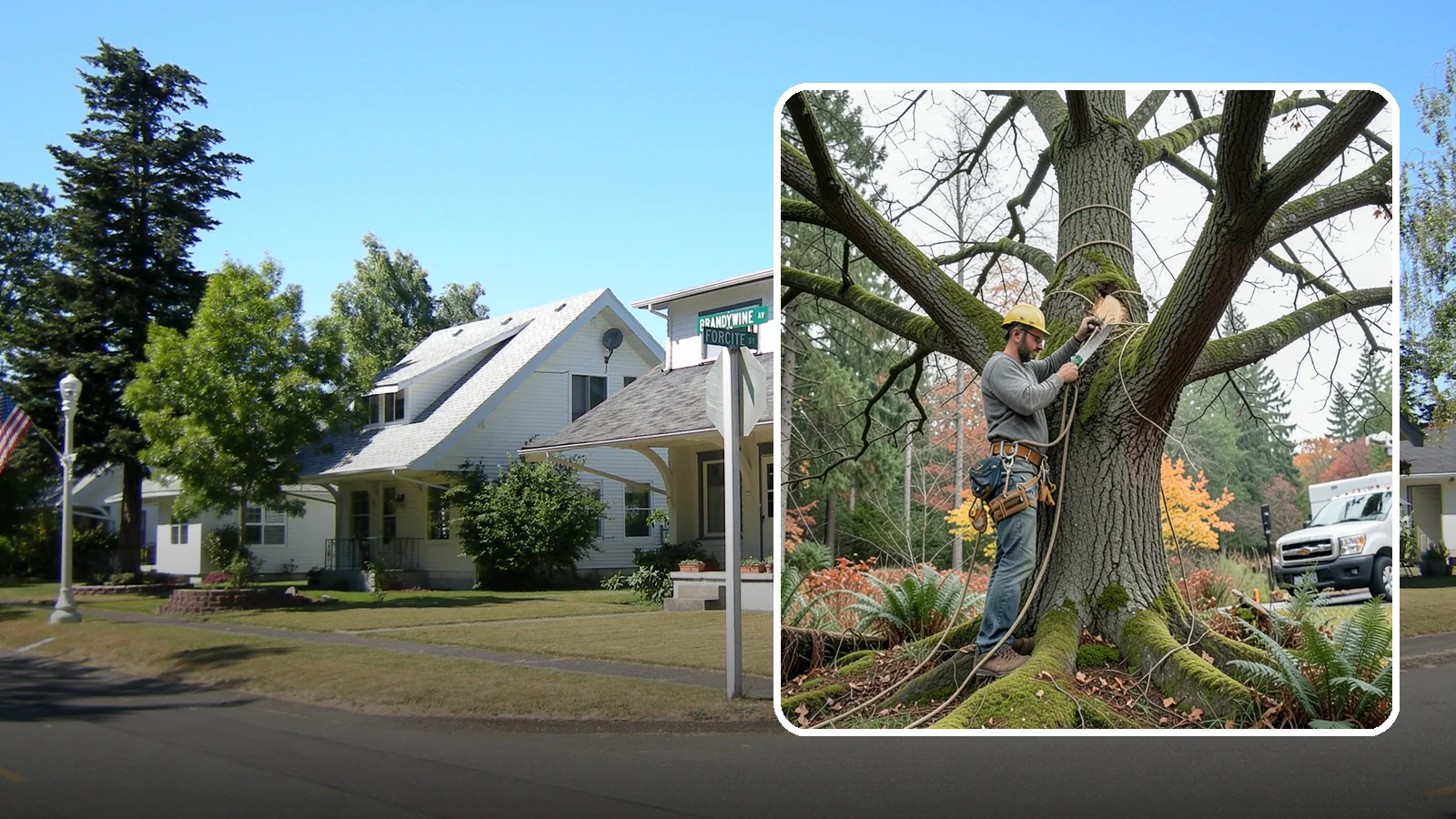 Seasonal pruning in DuPont, Pierce County, WA - Pruning timed to a tree's seasonal cycle.