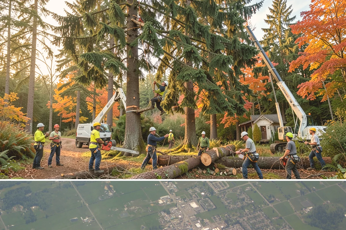 Seasonal pruning in Enumclaw, King County, WA - In the Puget Sound climate, seasonal pruning should be timed to match species-specific dormancy periods to support health while...