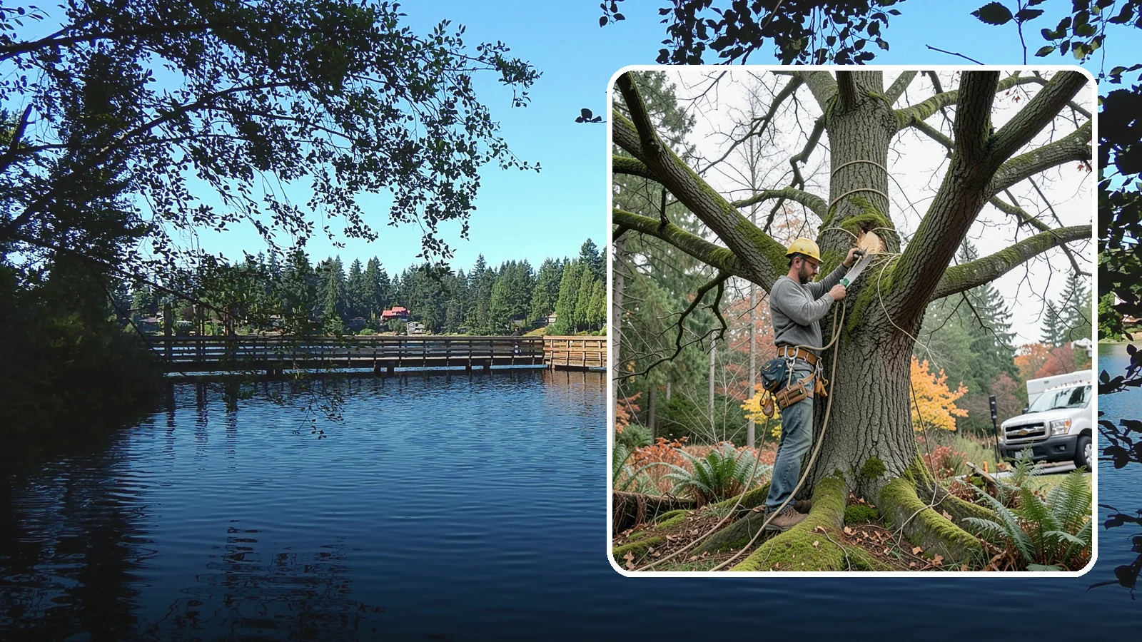 Seasonal pruning in Federal Way, King County, WA - Pruning timed to a tree's seasonal cycle.