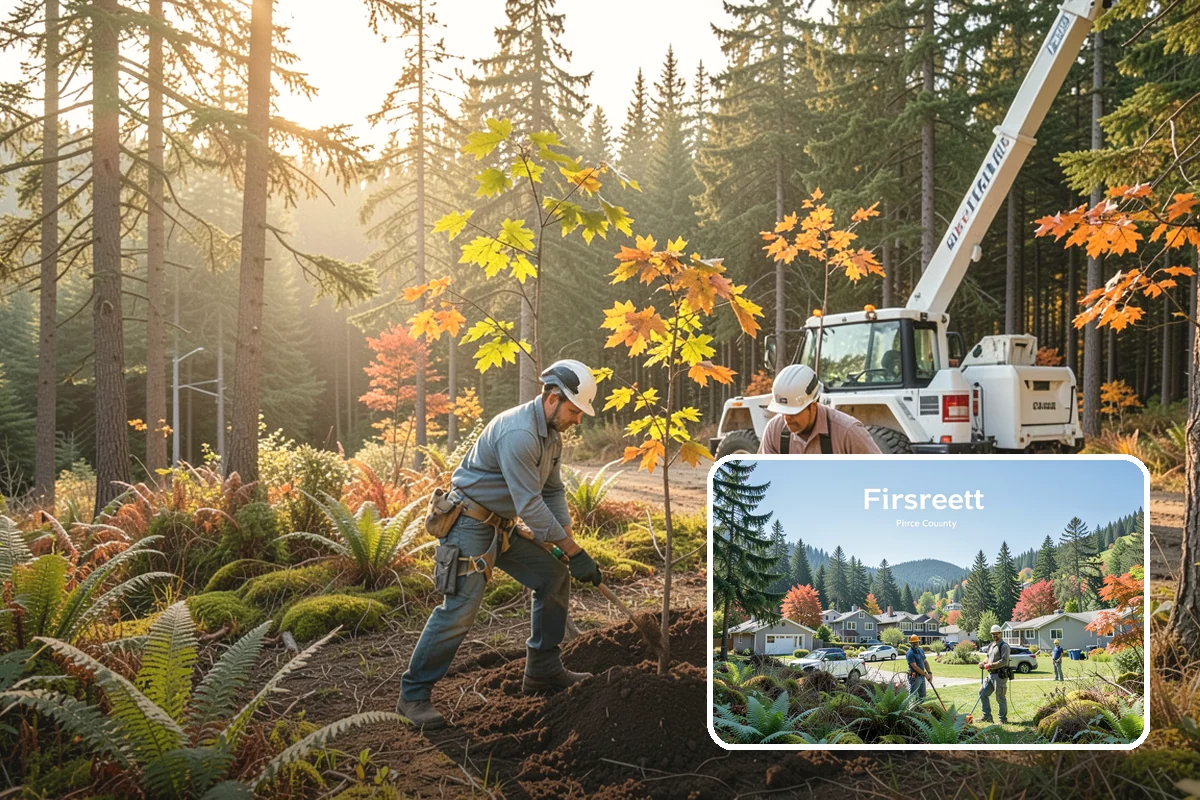 Seasonal pruning in Fircrest, Pierce County, WA - Improves tree structure, health, and appearance