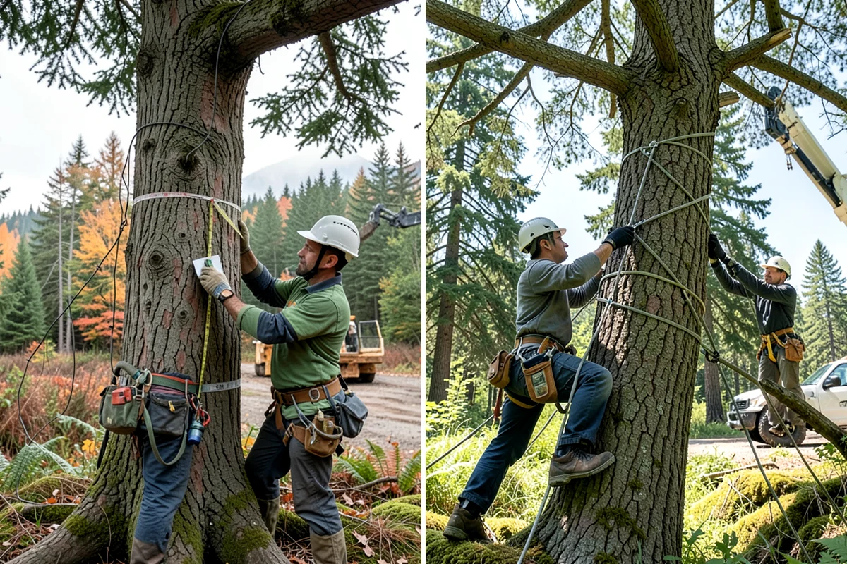 Seasonal pruning in Fircrest, Pierce County, WA - Assess canopy condition and pruning objectives