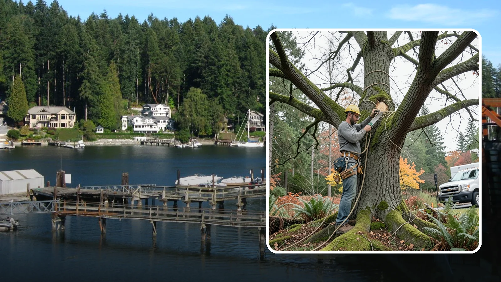 Seasonal pruning in Gig Harbor, Pierce County, WA - Pruning timed to a tree's seasonal cycle.