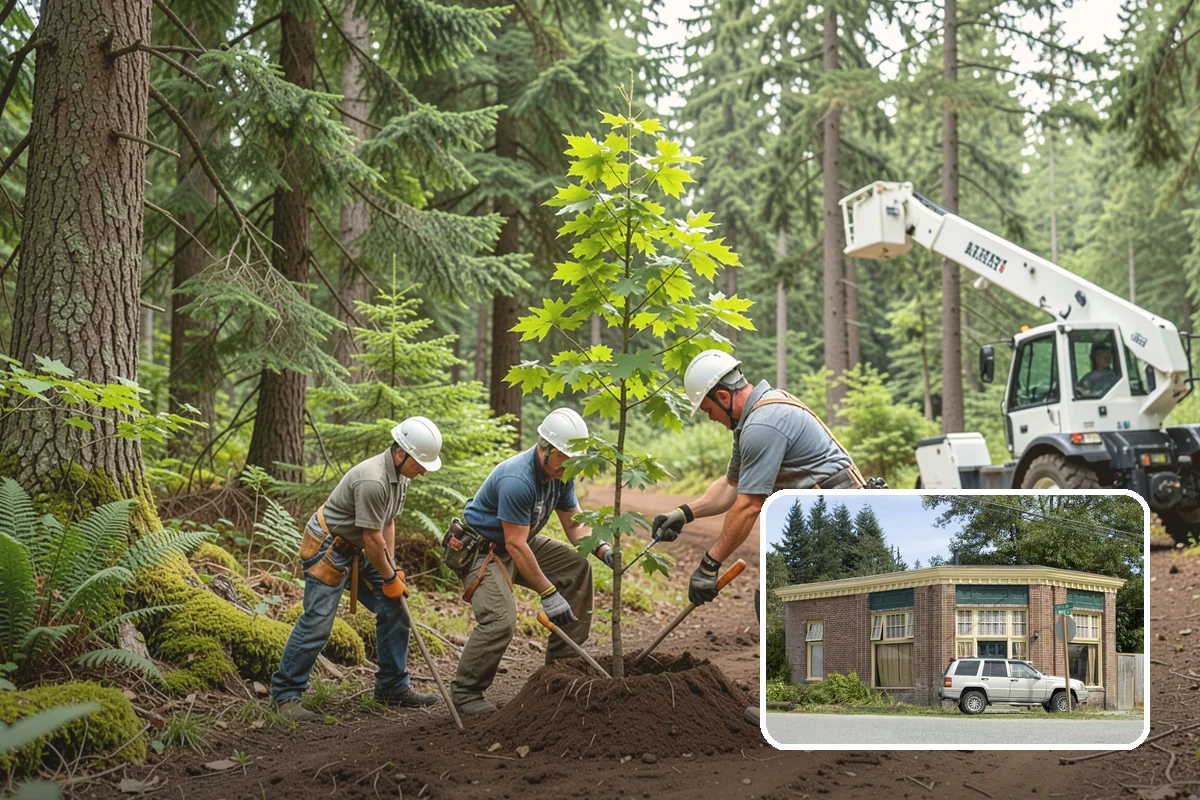 Seasonal pruning in Hamilton, Skagit County, WA - Improves tree structure, health, and appearance