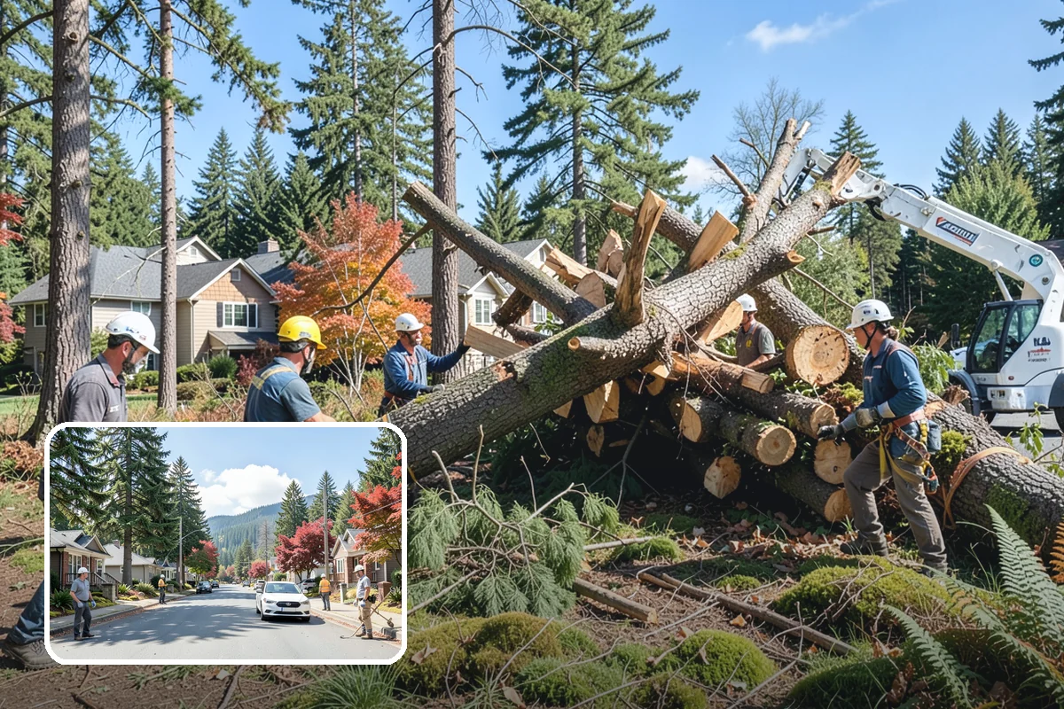 Seasonal pruning in Hunts Point, King County, WA - Improves tree structure, health, and appearance