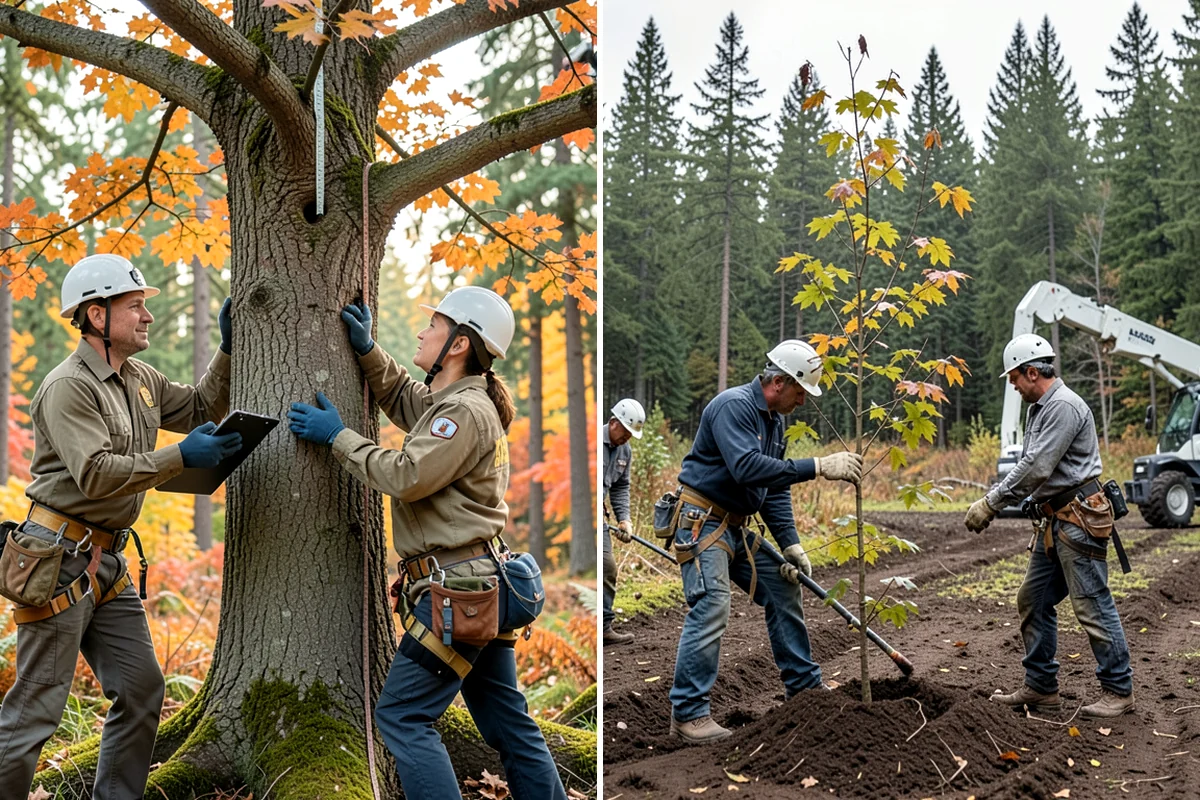 Seasonal pruning in Hunts Point, King County, WA - Assess canopy condition and pruning objectives