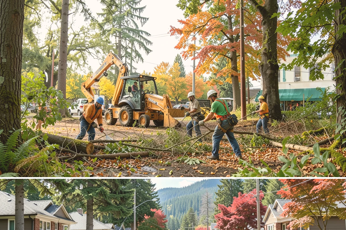 Seasonal pruning in Hunts Point, King County, WA - In the Puget Sound climate, seasonal pruning should be timed to match species-specific dormancy periods to support health while...