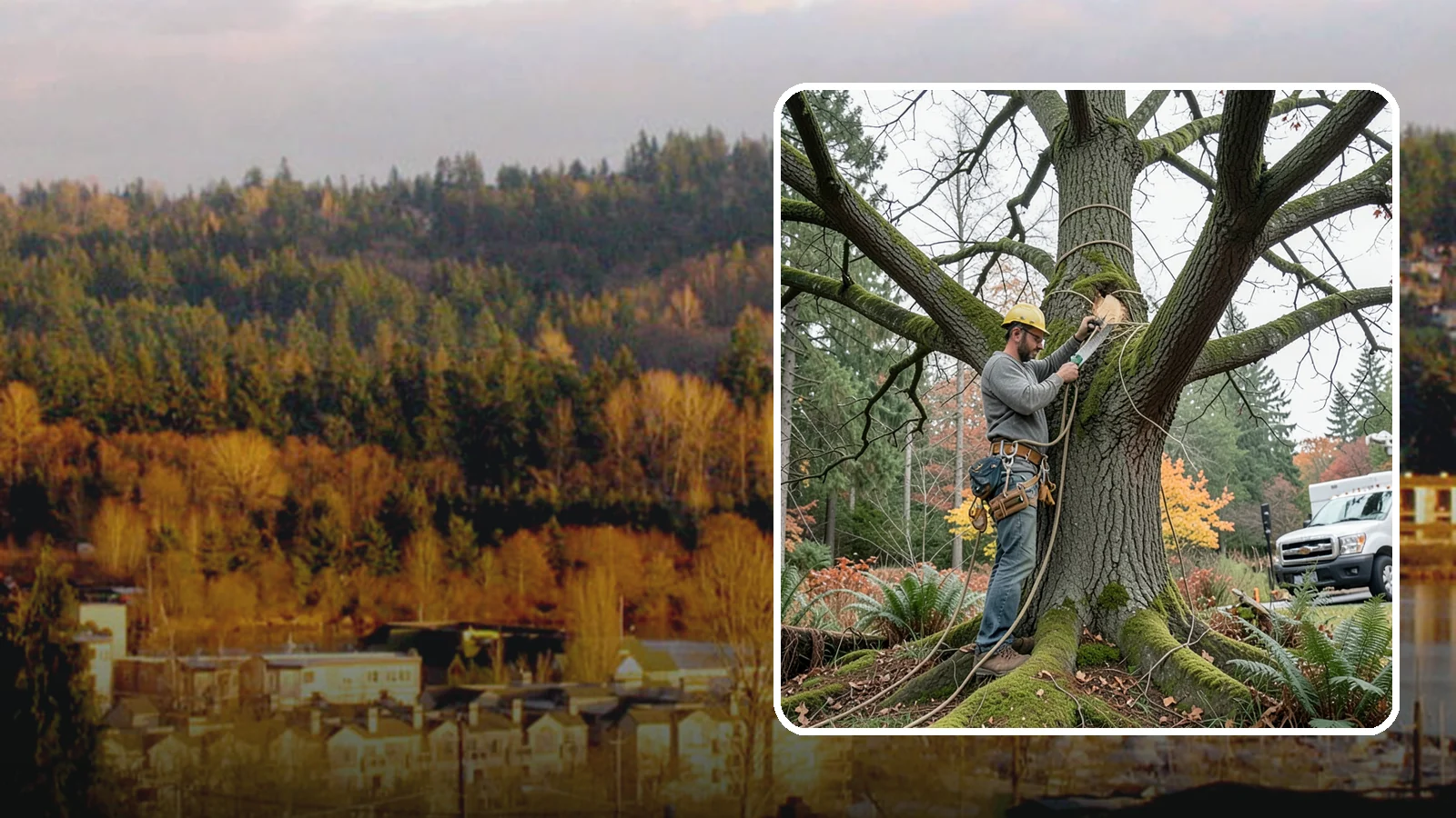 Seasonal pruning in Kenmore, King County, WA - Pruning timed to a tree's seasonal cycle.