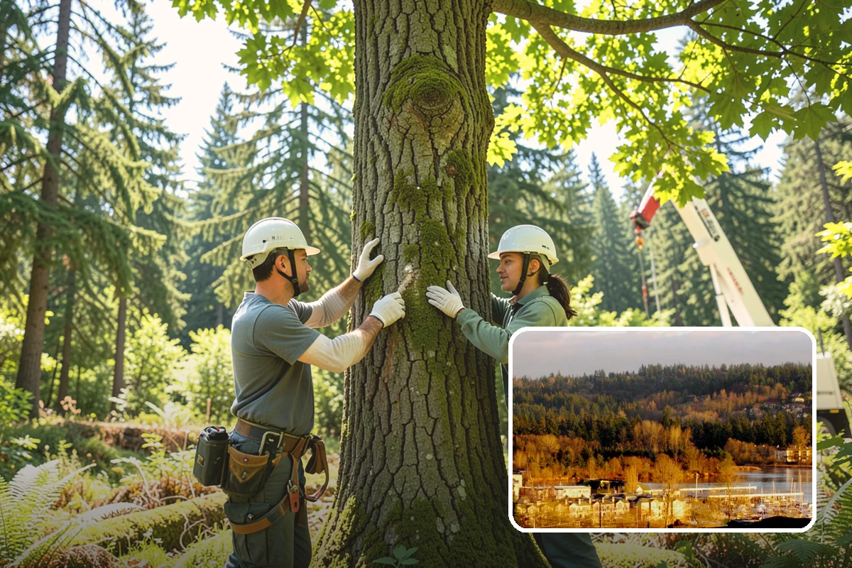 Seasonal pruning in Kenmore, King County, WA - Improves tree structure, health, and appearance