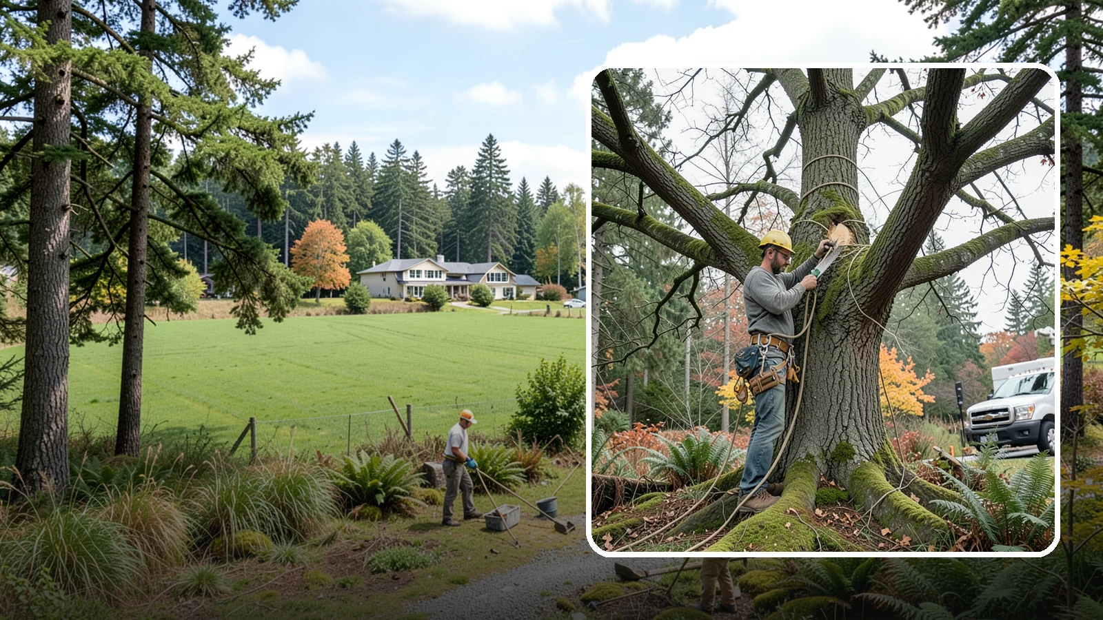 Seasonal pruning in Lyman, Skagit County, WA - Pruning timed to a tree's seasonal cycle.