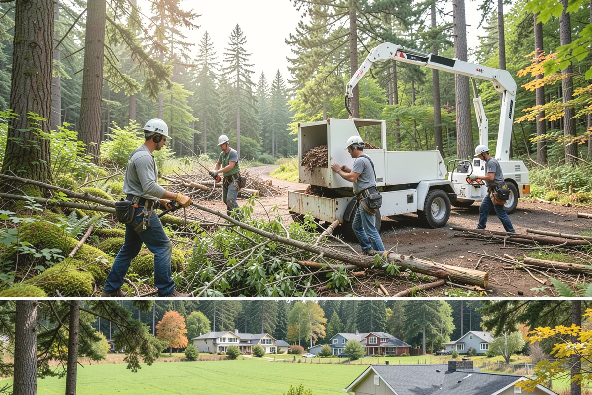 Seasonal pruning in Lyman, Skagit County, WA - In the Puget Sound climate, seasonal pruning should be timed to match species-specific dormancy periods to support health while...