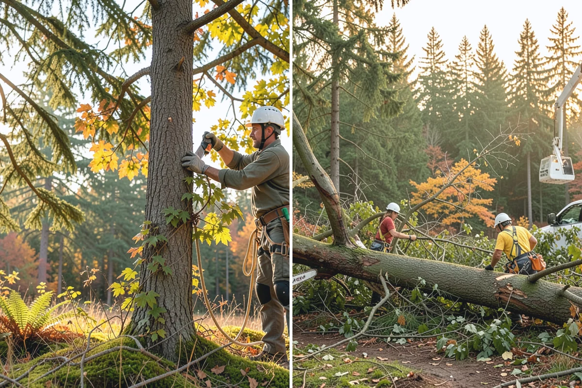 Seasonal pruning in Medina, King County, WA - Assess canopy condition and pruning objectives