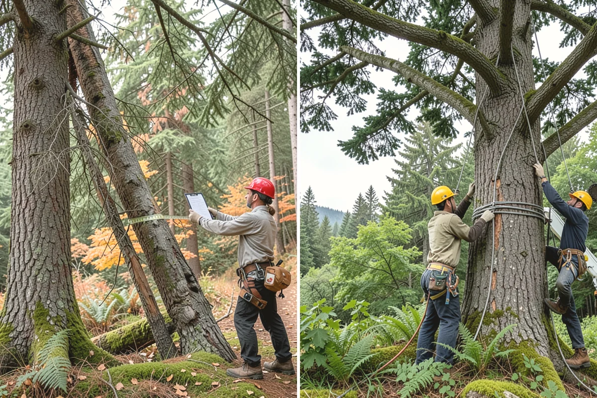 Seasonal pruning in Mercer Island, King County, WA - Assess canopy condition and pruning objectives
