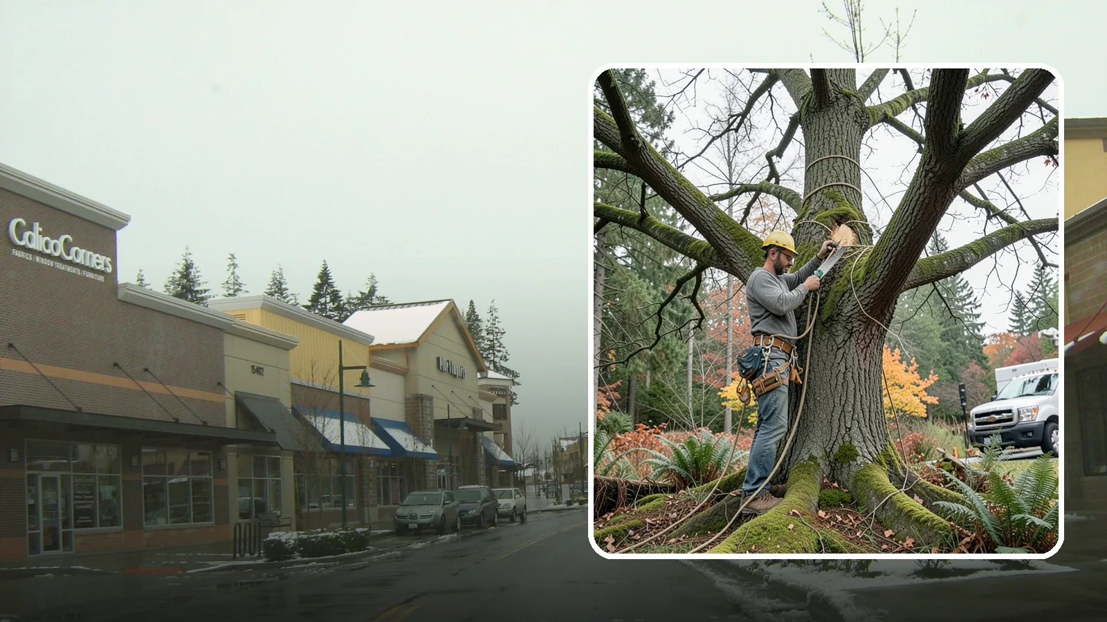 Seasonal pruning in Mill Creek, Snohomish County, WA - Pruning timed to a tree's seasonal cycle.