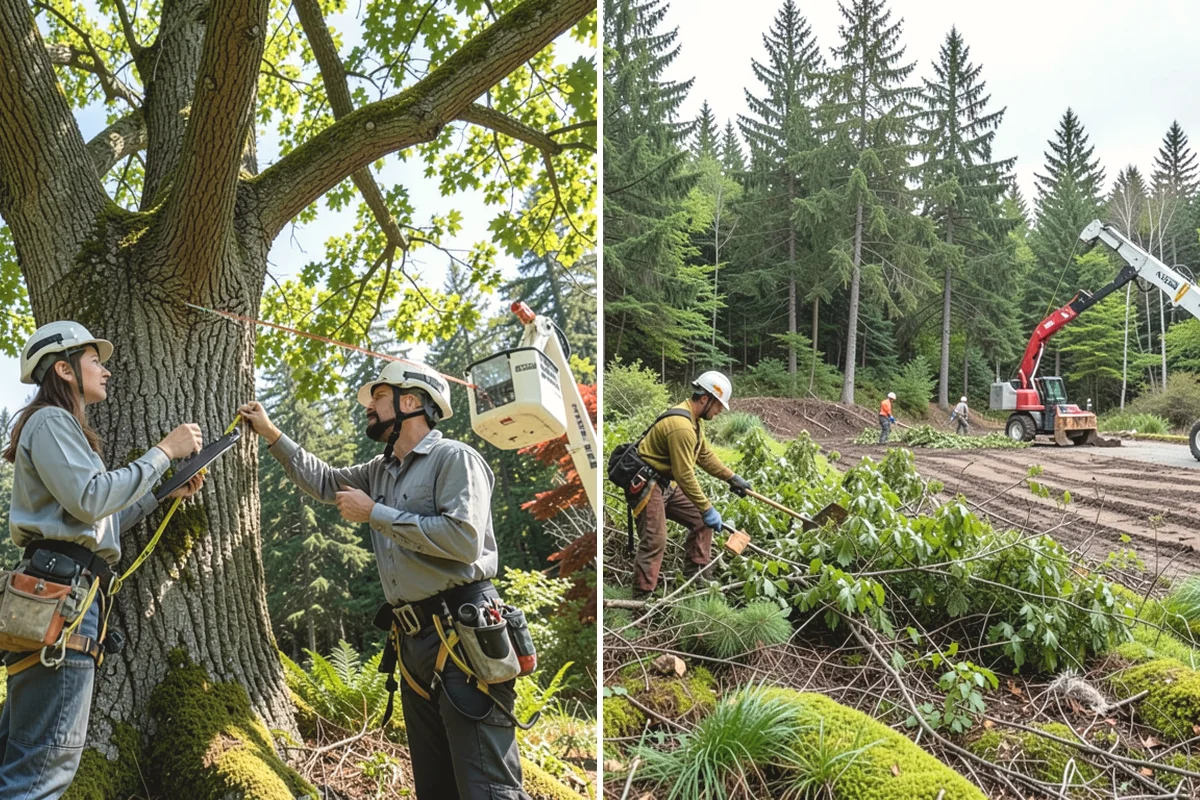 Seasonal pruning in Mill Creek, Snohomish County, WA - Assess canopy condition and pruning objectives