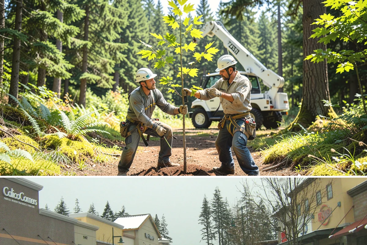 Seasonal pruning in Mill Creek, Snohomish County, WA - In the Puget Sound climate, seasonal pruning should be timed to match species-specific dormancy periods to support health while...