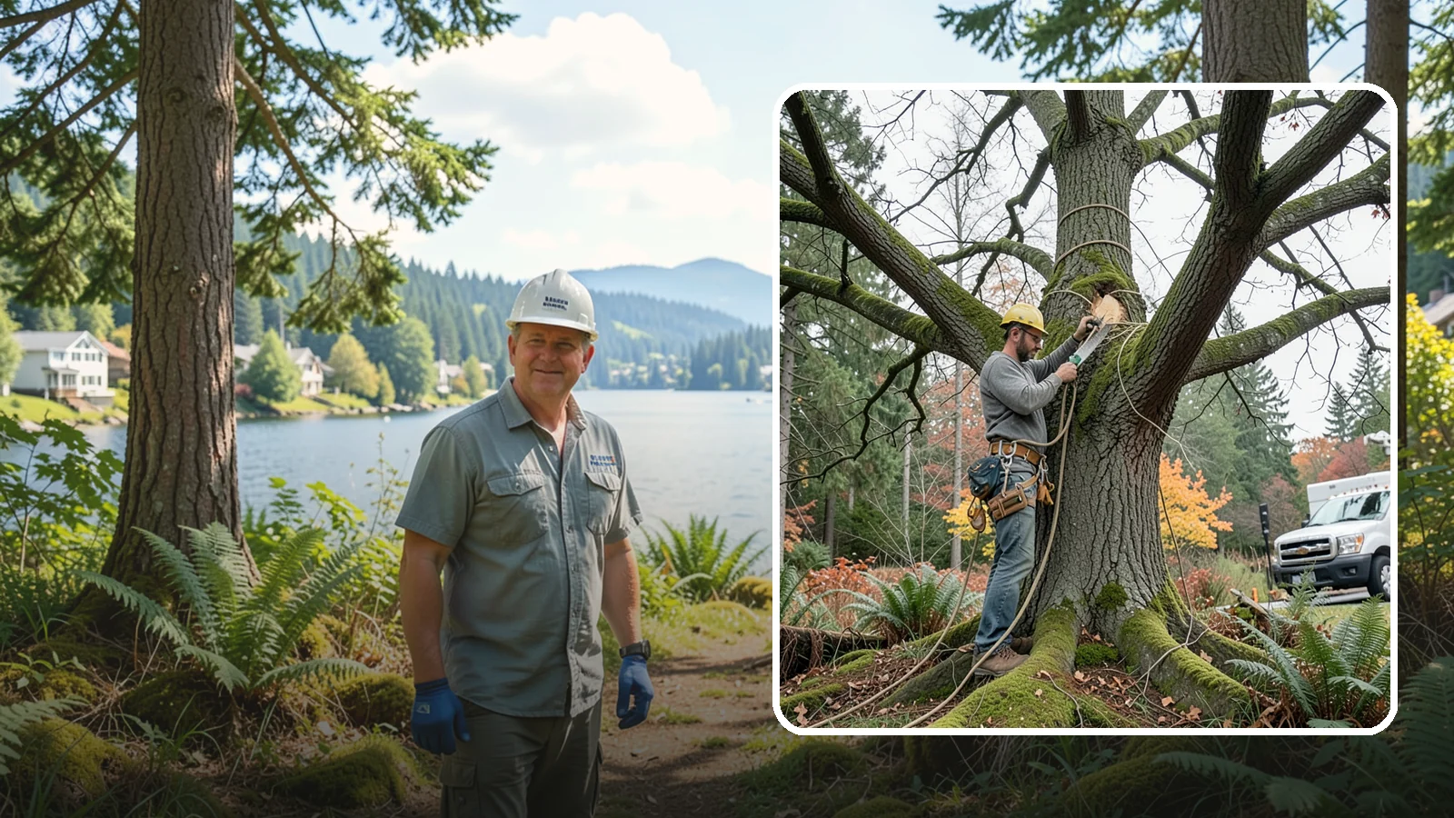 Seasonal pruning in Milton, King County, WA - Pruning timed to a tree's seasonal cycle.