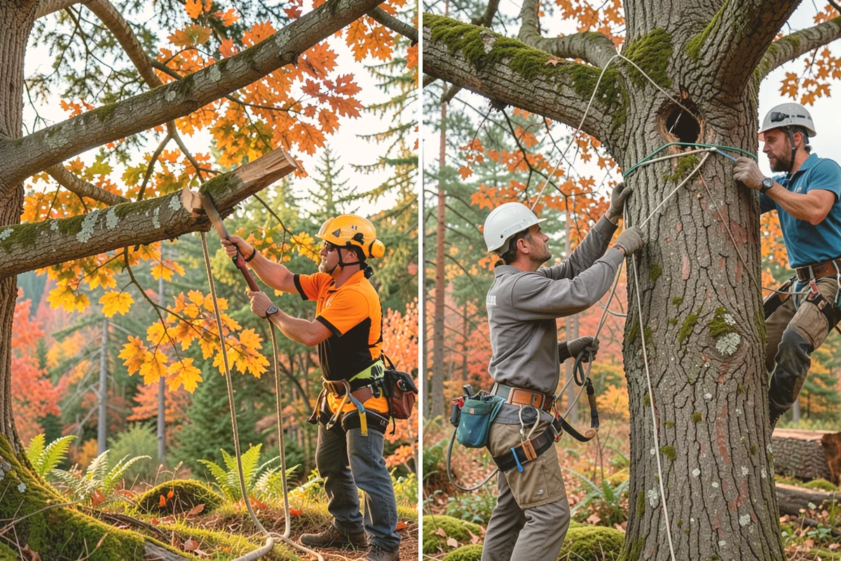 Seasonal pruning in Milton, King County, WA - Assess canopy condition and pruning objectives