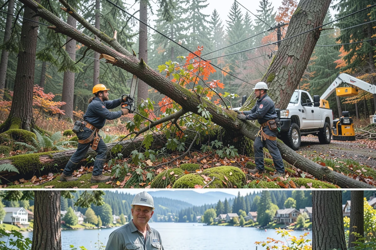 Seasonal pruning in Milton, King County, WA - In the Puget Sound climate, seasonal pruning should be timed to match species-specific dormancy periods to support health while...