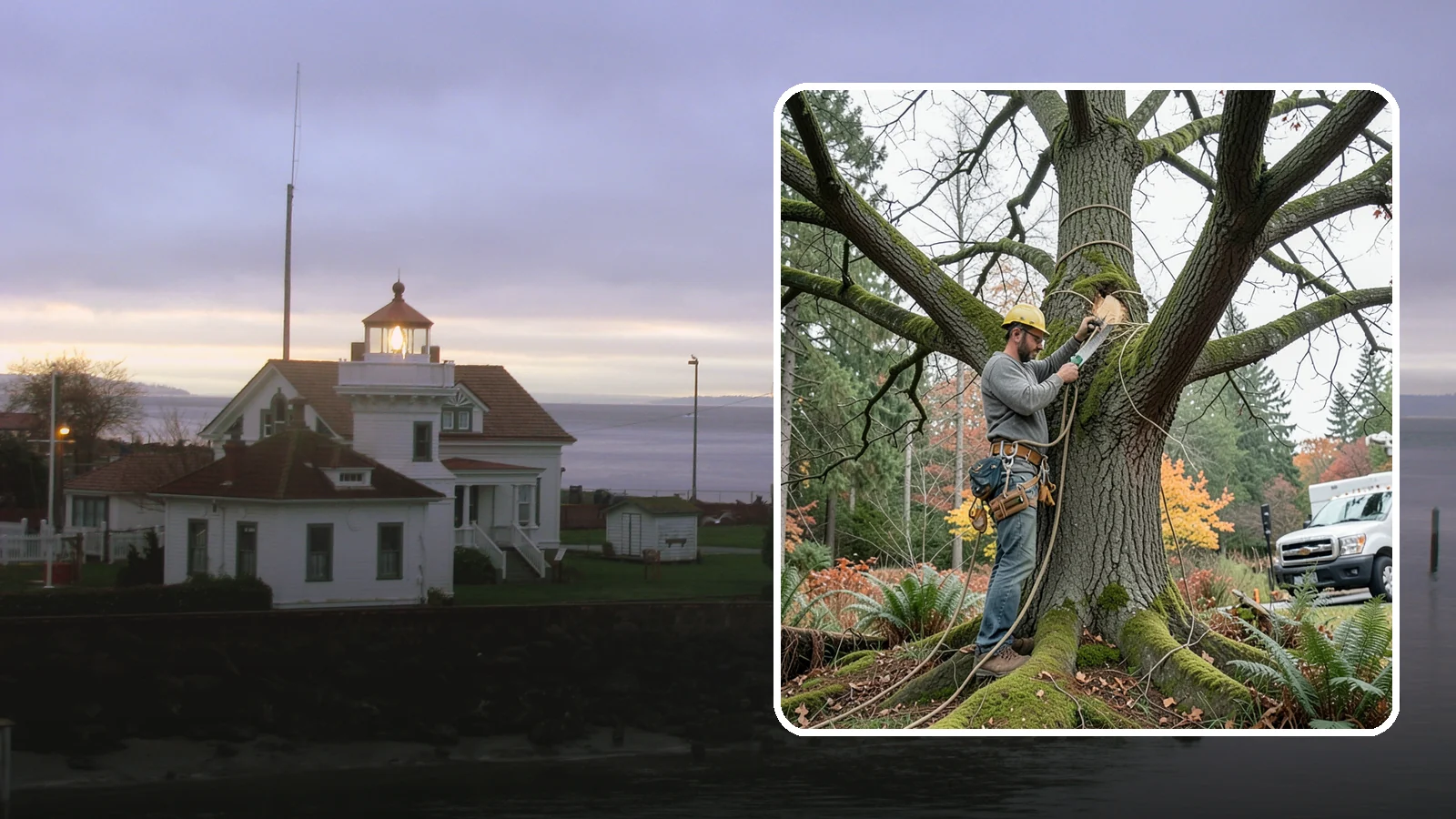 Seasonal pruning in Mukilteo, Snohomish County, WA - Pruning timed to a tree's seasonal cycle.