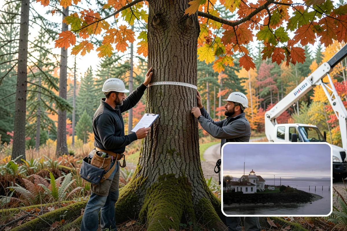 Seasonal pruning in Mukilteo, Snohomish County, WA - Improves tree structure, health, and appearance