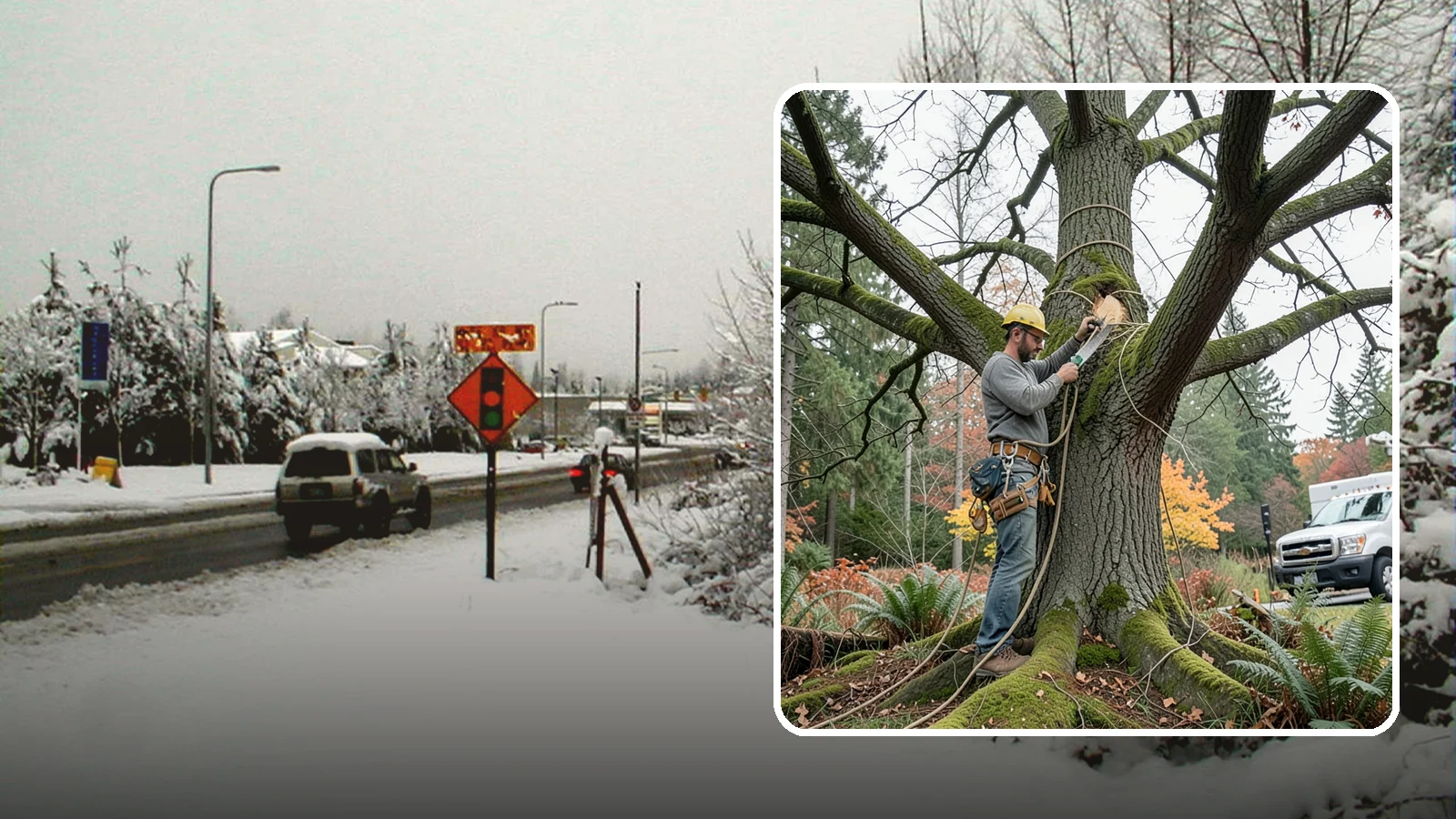 Seasonal pruning in Newcastle, King County, WA - Pruning timed to a tree's seasonal cycle.