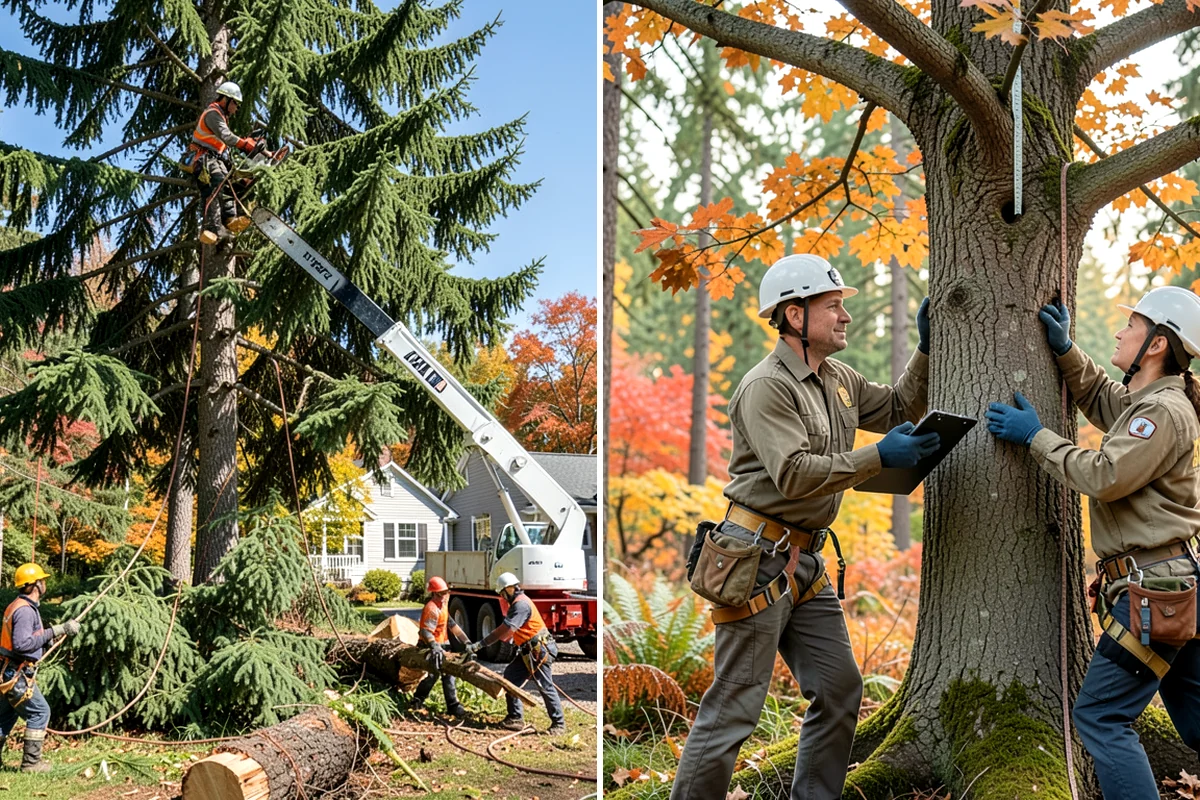 Seasonal pruning in Normandy Park, King County, WA - Assess canopy condition and pruning objectives