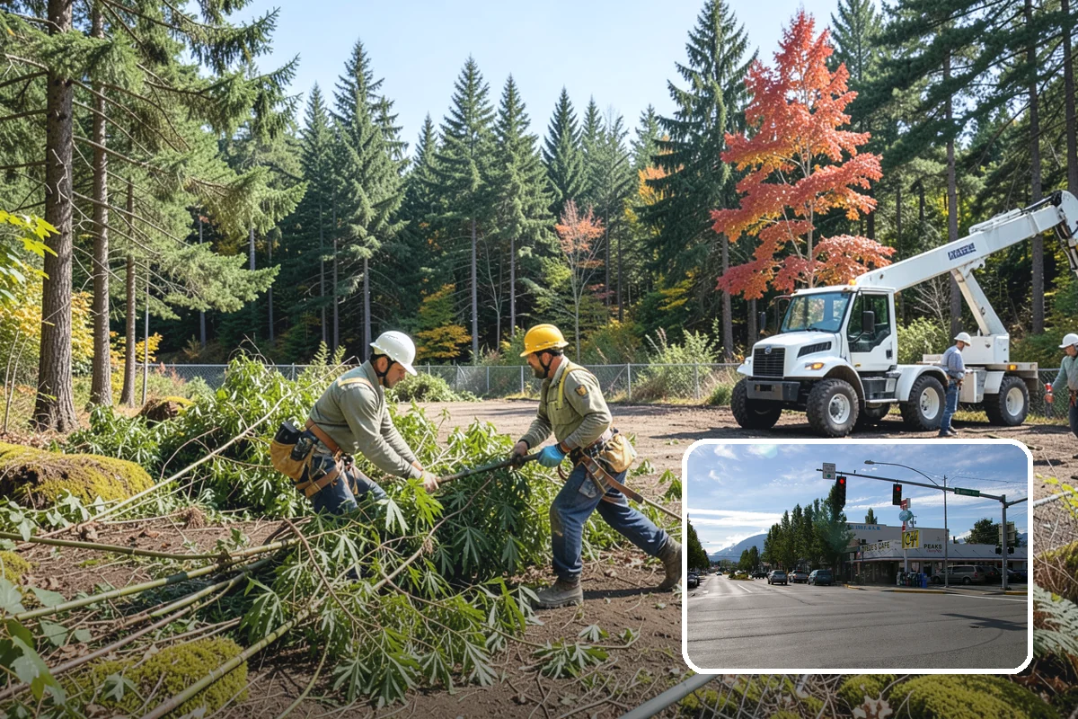 Seasonal pruning in North Bend, King County, WA - Improves tree structure, health, and appearance