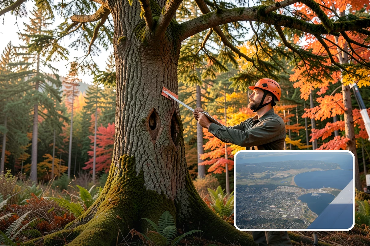 Seasonal pruning in Oak Harbor, Island County, WA - Improves tree structure, health, and appearance