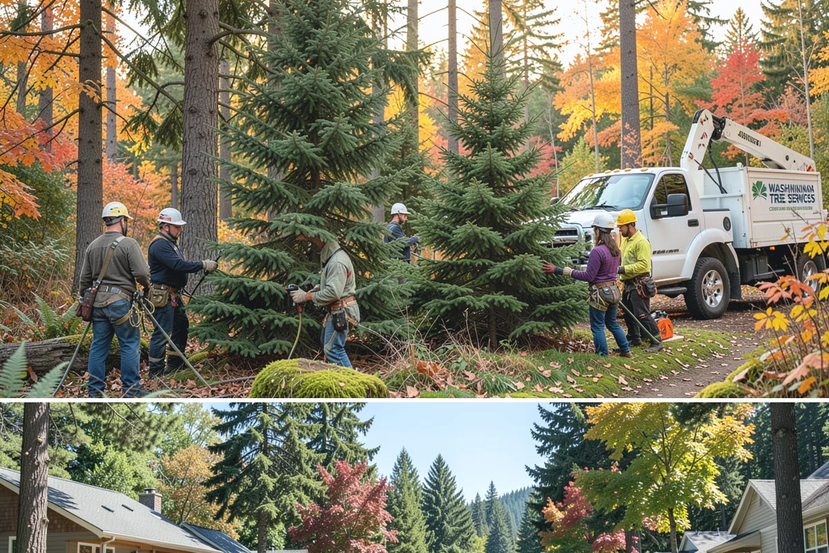 Seasonal pruning in Orting, Pierce County, WA - In the Puget Sound climate, seasonal pruning should be timed to match species-specific dormancy periods to support health while...