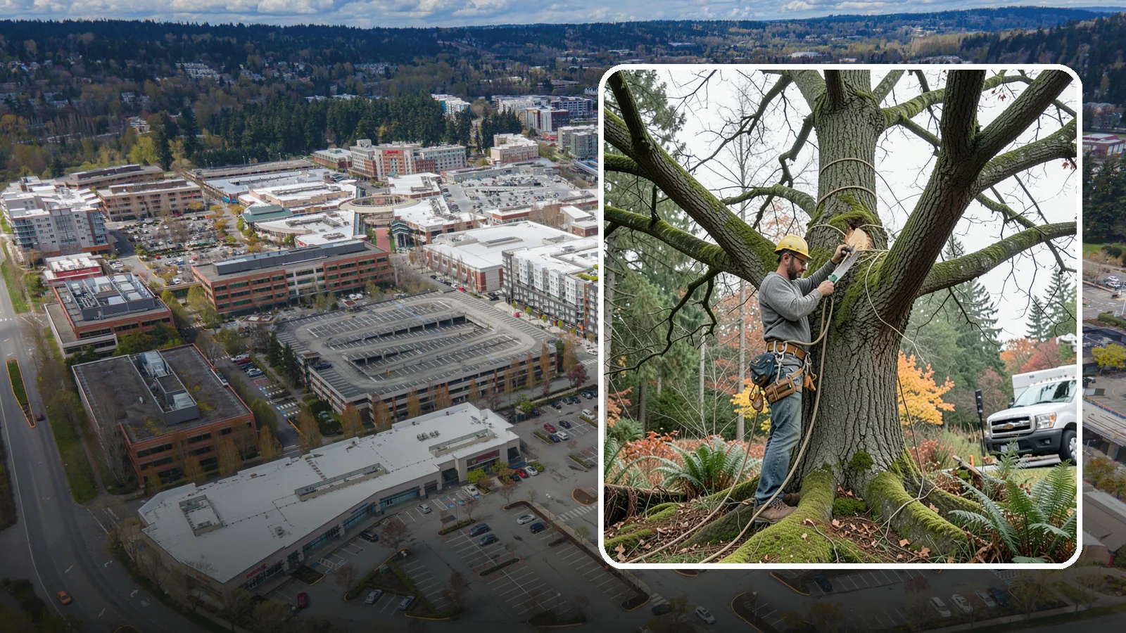 Seasonal pruning in Redmond, King County, WA - Pruning timed to a tree's seasonal cycle.
