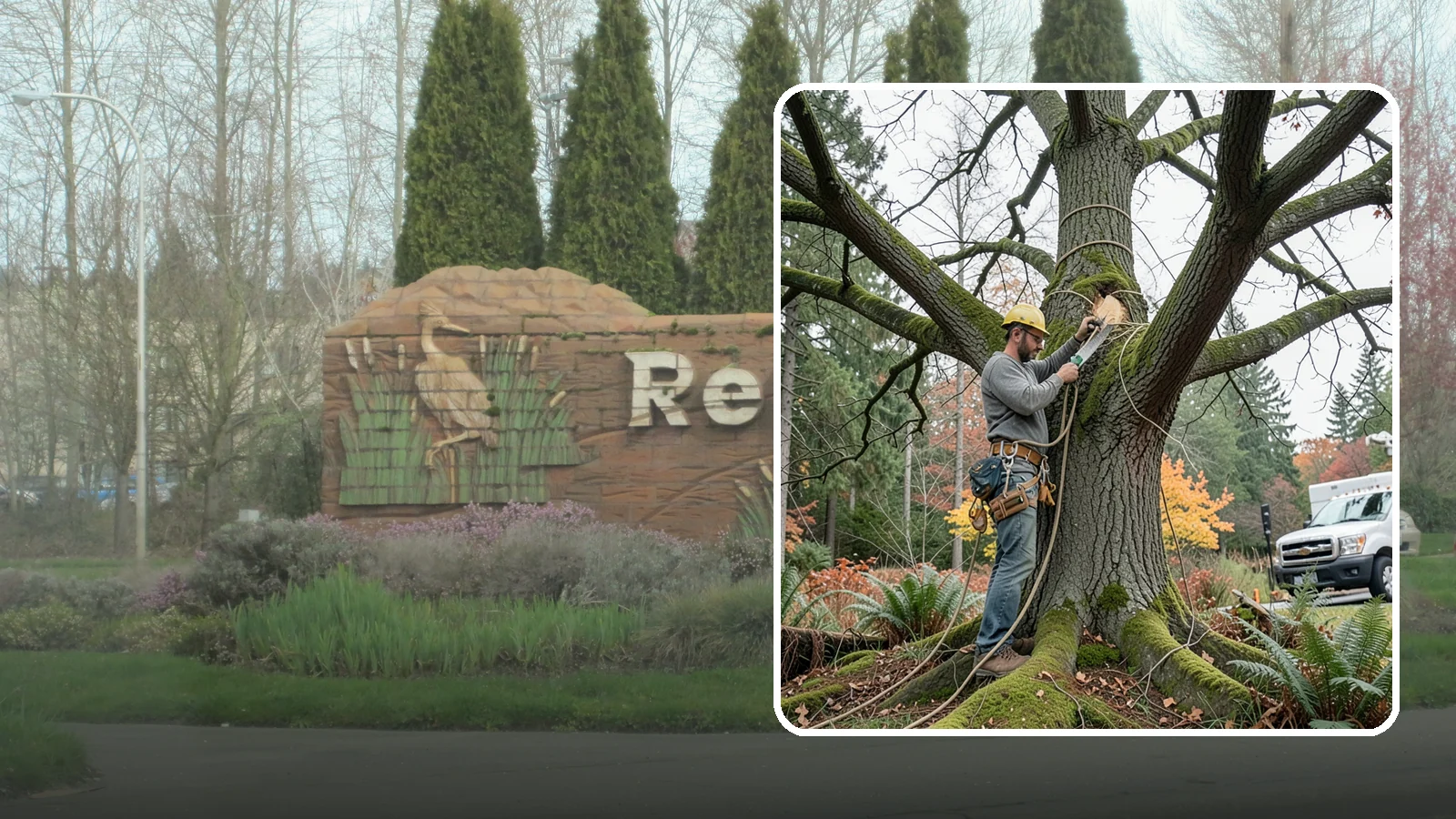 Seasonal pruning in Renton, King County, WA - Pruning timed to a tree's seasonal cycle.
