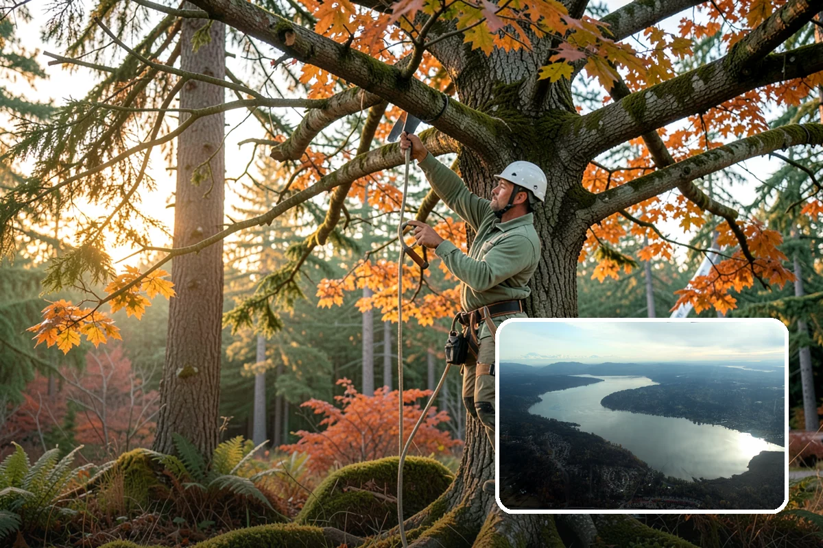 Seasonal pruning in Sammamish, King County, WA - Improves tree structure, health, and appearance
