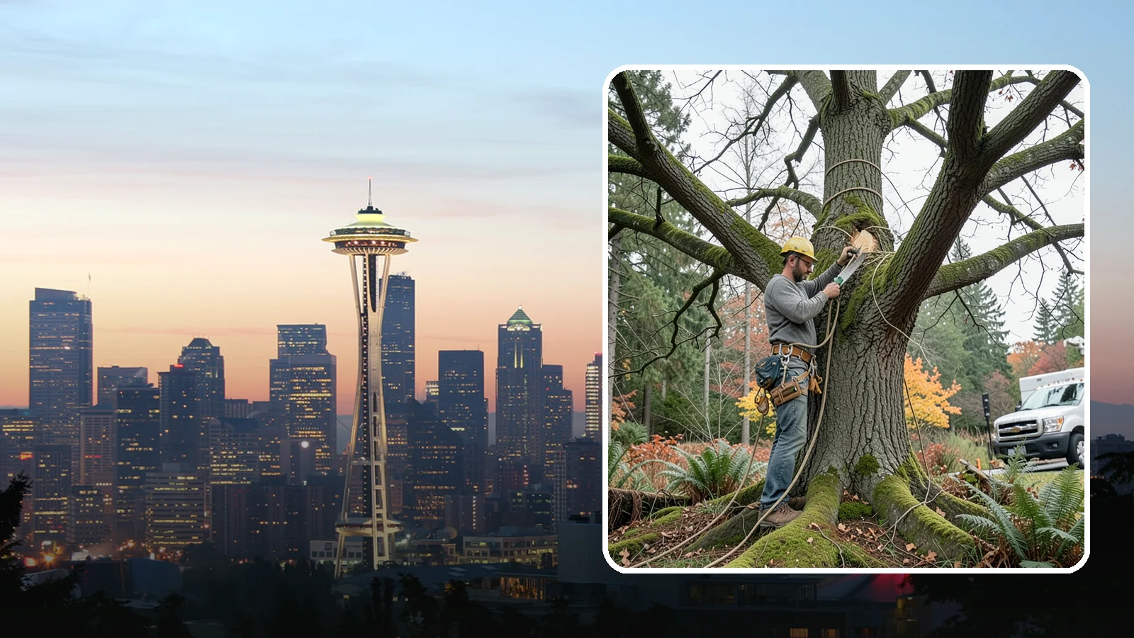 Seasonal pruning in Seattle, King County, WA - Pruning timed to a tree's seasonal cycle.