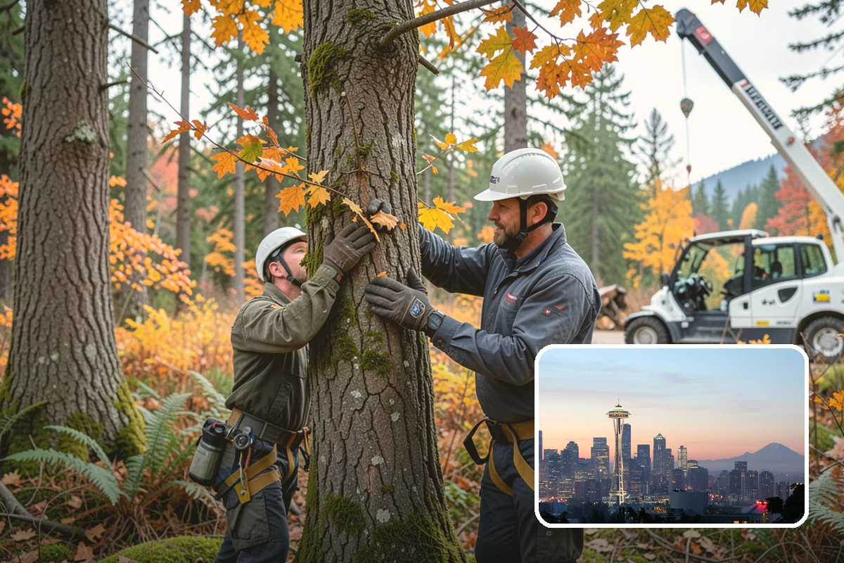 Seasonal pruning in Seattle, King County, WA - Improves tree structure, health, and appearance
