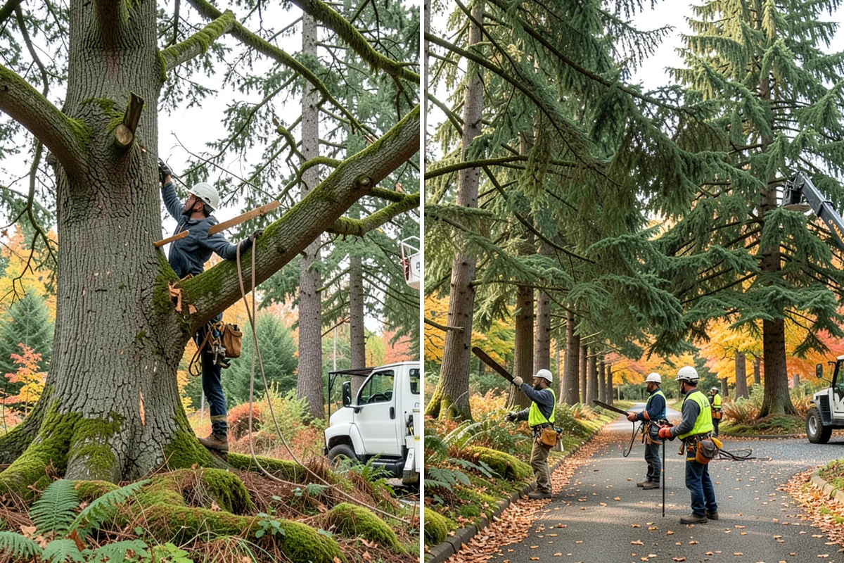 Seasonal pruning in Seattle, King County, WA - Assess canopy condition and pruning objectives