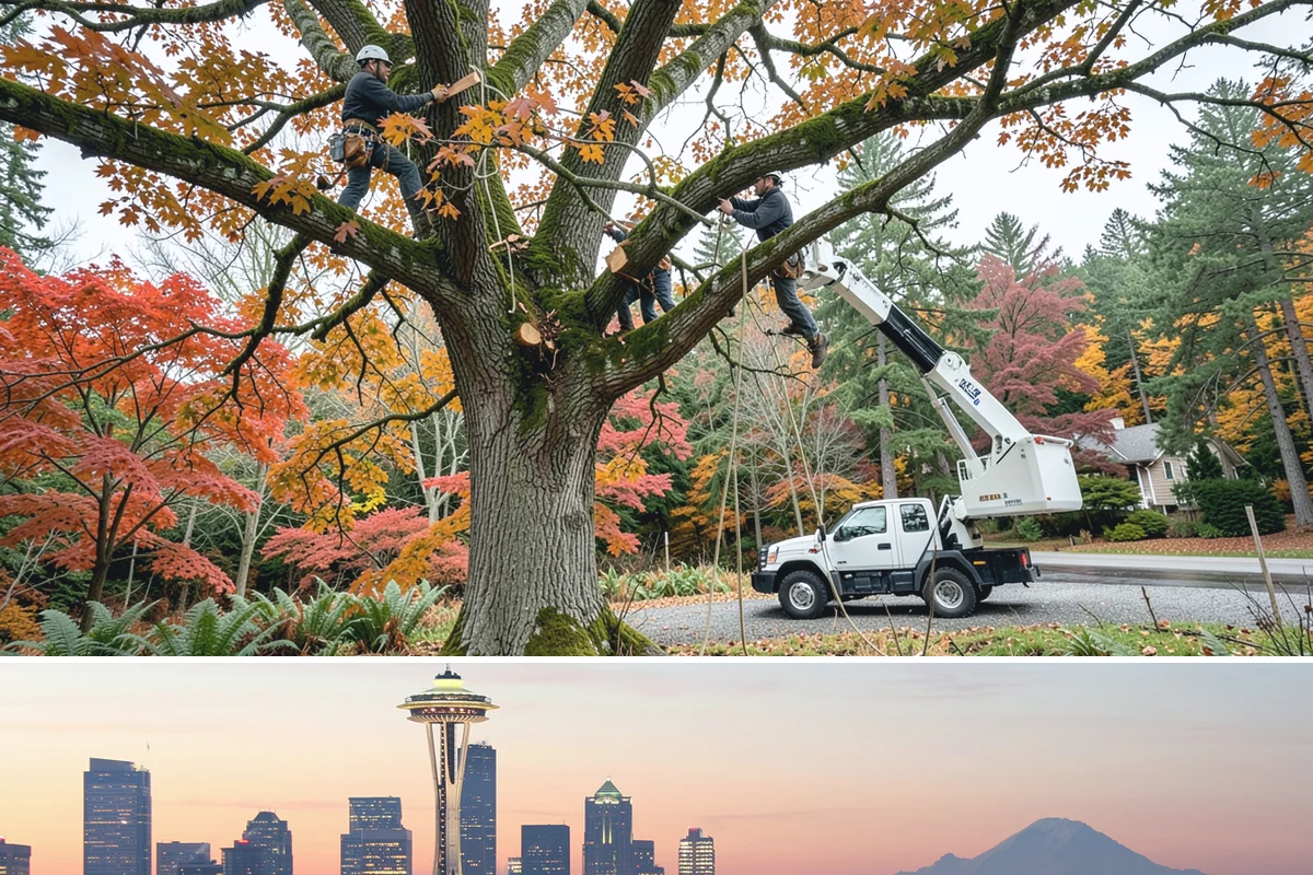 Seasonal pruning in Seattle, King County, WA - In the Puget Sound climate, seasonal pruning should be timed to match species-specific dormancy periods to support health while...