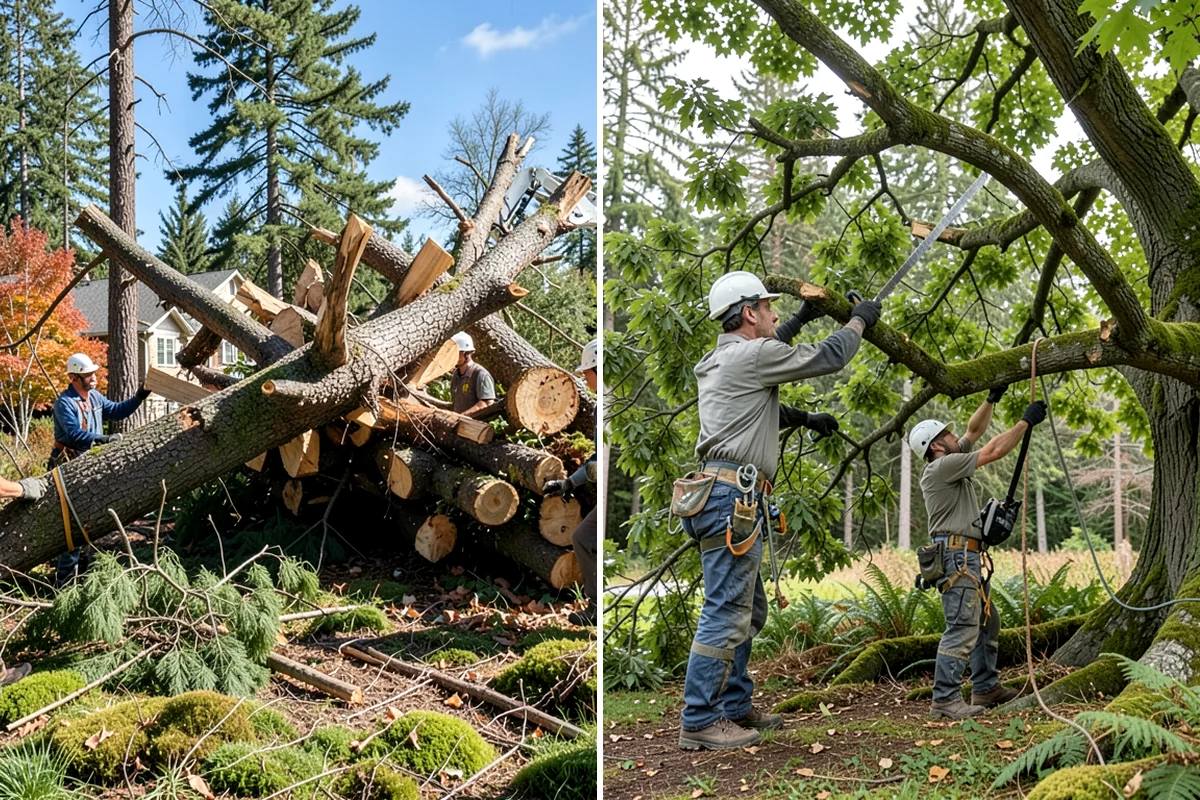 Seasonal pruning in Shoreline, King County, WA - Assess canopy condition and pruning objectives