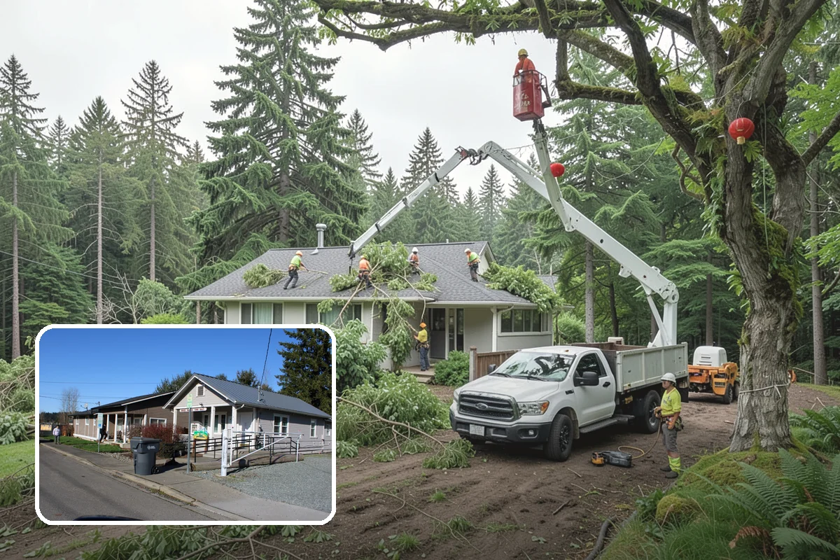 Seasonal pruning in South Prairie, Pierce County, WA - Improves tree structure, health, and appearance