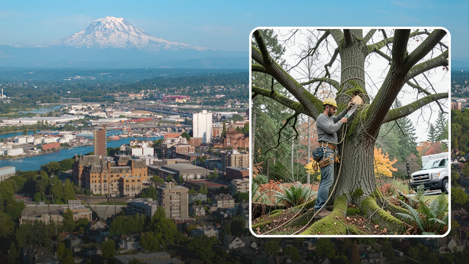 Seasonal pruning in Tacoma, Pierce County, WA - Pruning timed to a tree's seasonal cycle.