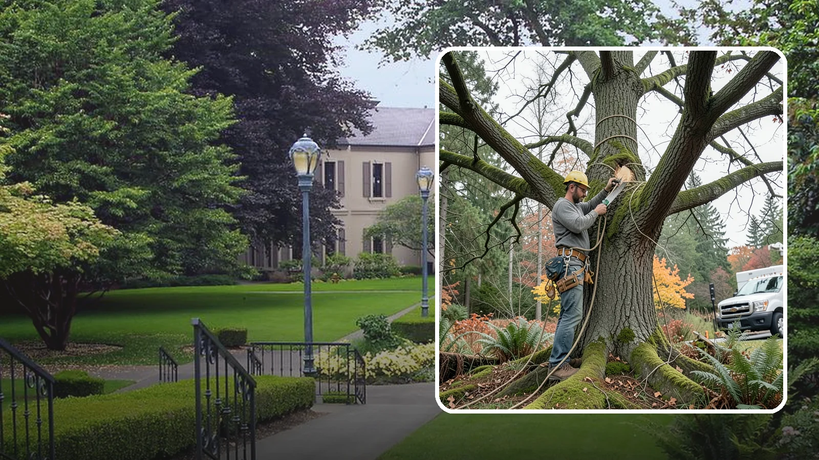 Seasonal pruning in Woodinville, King County, WA - Pruning timed to a tree's seasonal cycle.