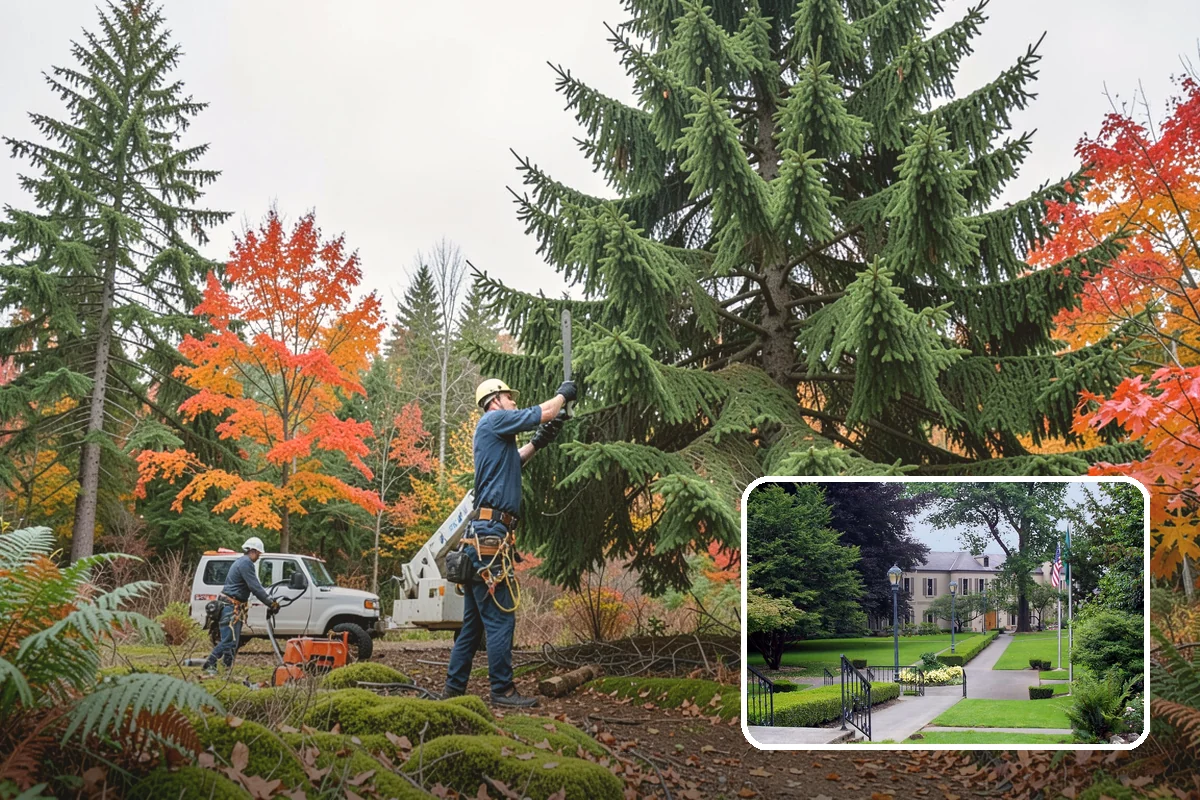 Seasonal pruning in Woodinville, King County, WA - Improves tree structure, health, and appearance
