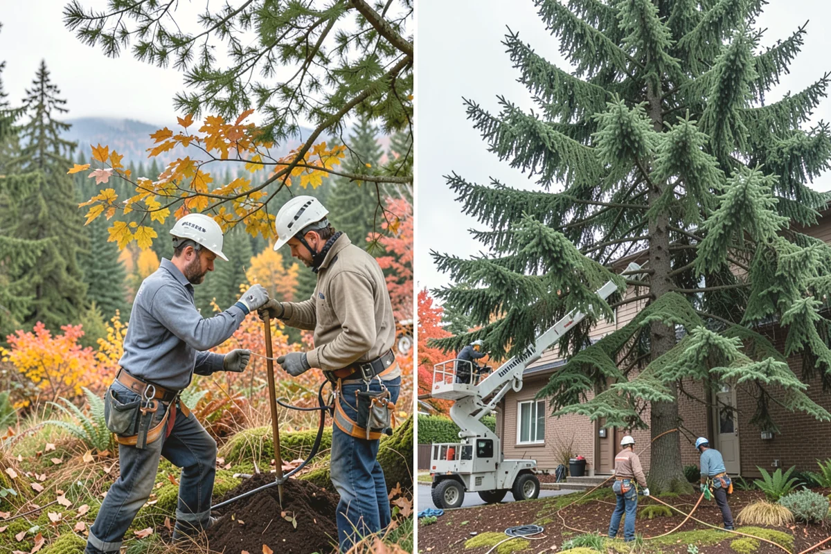 Seasonal pruning in Yarrow Point, King County, WA - Assess canopy condition and pruning objectives