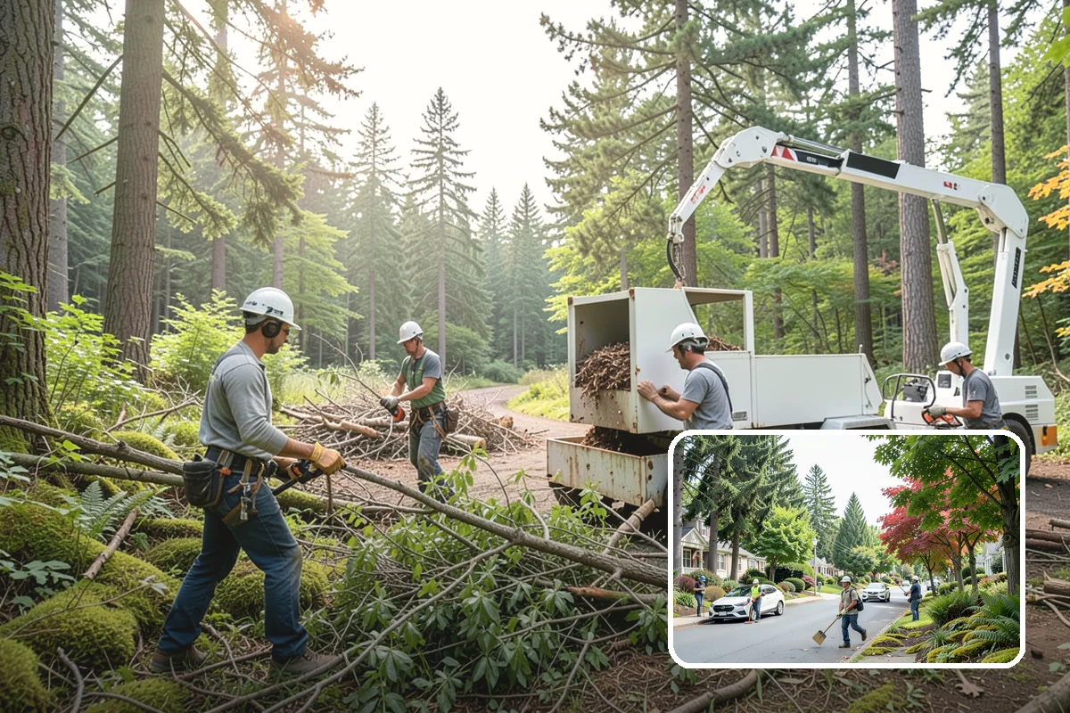 Shrub pruning in Beaux Arts Village, King County, WA - Maintains shape, health, and appearance