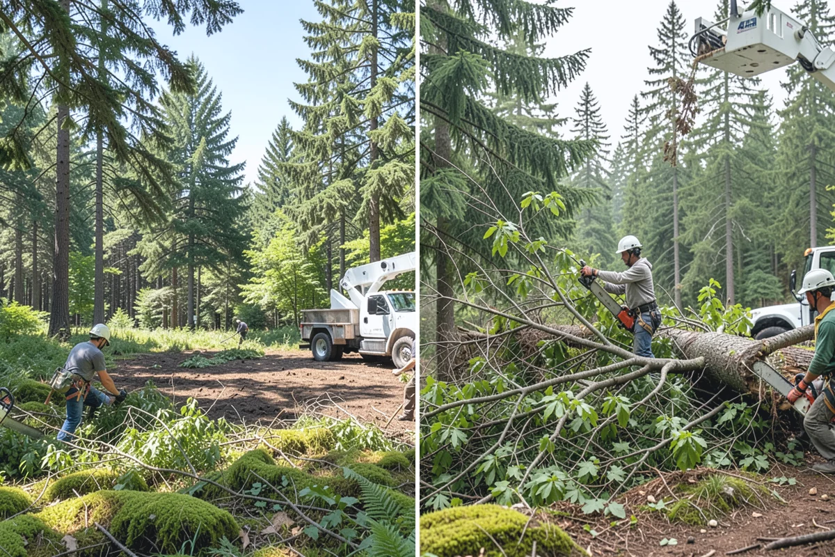 Shrub pruning in Buckley, Pierce County, WA - Assess plant condition and objectives