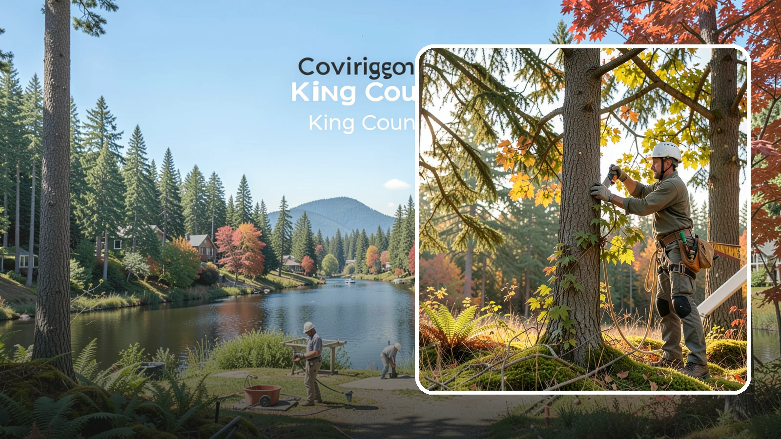 Shrub pruning in Covington, King County, WA - The pruning of shrubs for health and appearance.
