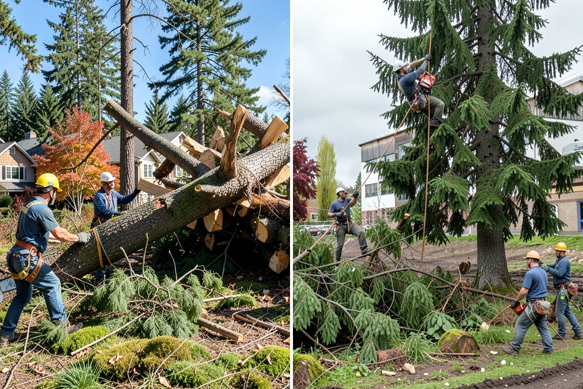 Shrub pruning in Federal Way, King County, WA - Assess plant condition and objectives