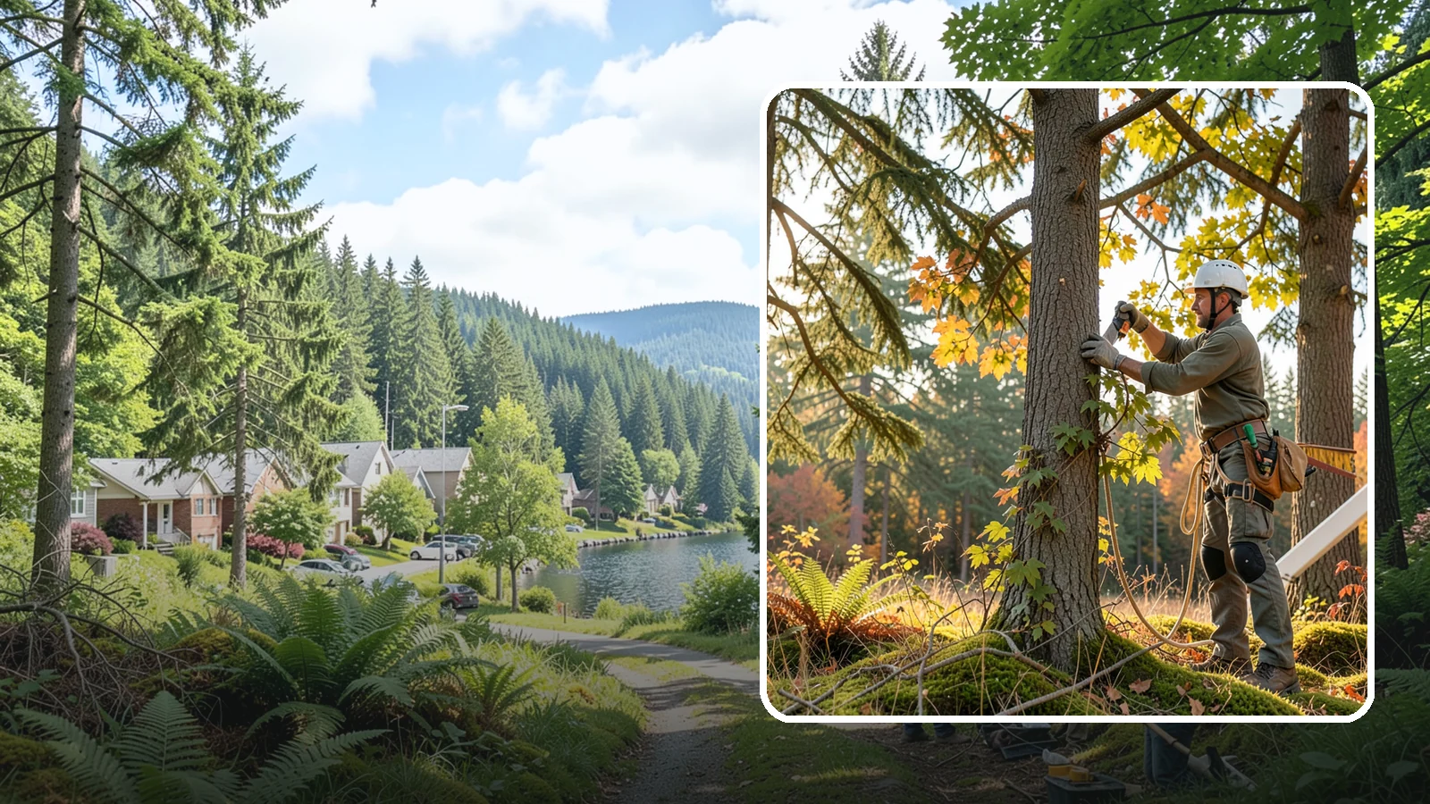 Shrub pruning in Lake Forest Park, King County, WA - The pruning of shrubs for health and appearance.