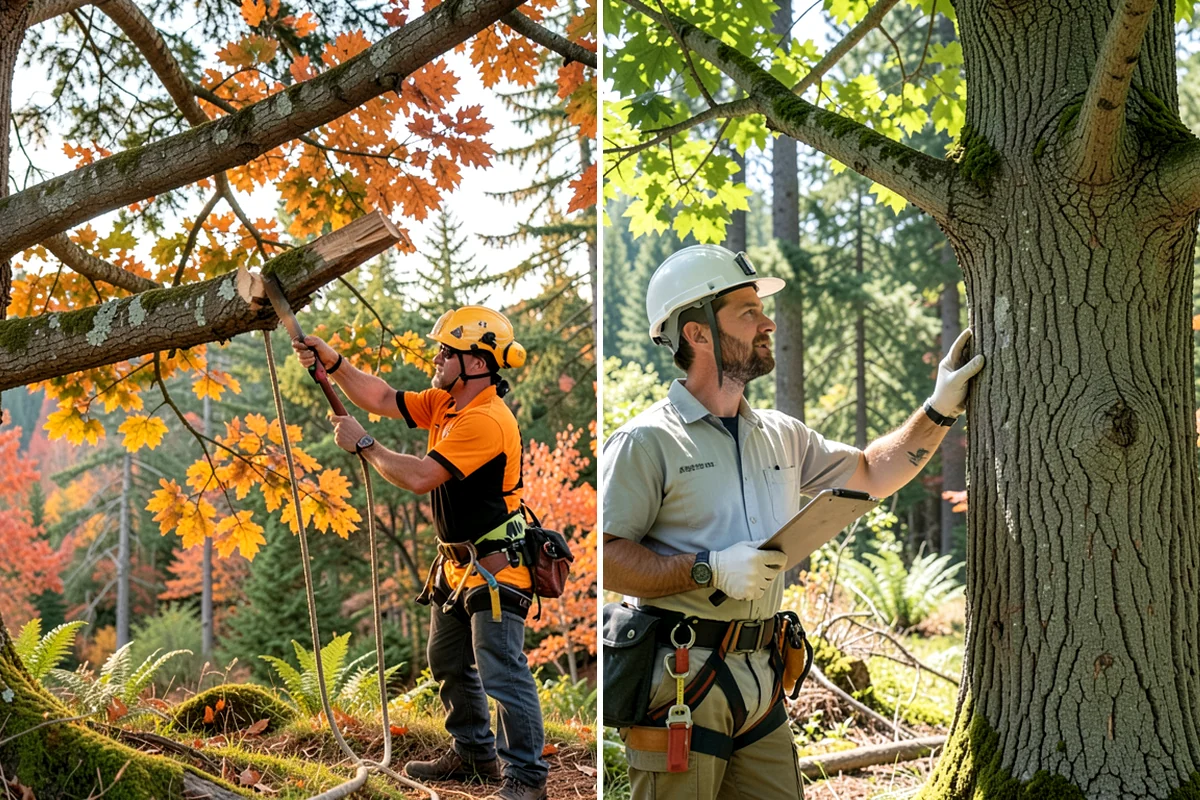 Shrub pruning in Lake Forest Park, King County, WA - Assess plant condition and objectives