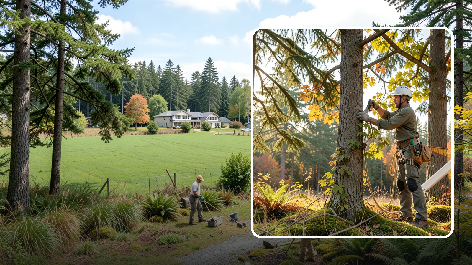 Shrub pruning in Lyman, Skagit County, WA - The pruning of shrubs for health and appearance.
